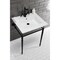 Fauceture Continental 25"x22" Ceramic Vanity Top W/ Integrated Basin 1H, White LBT252271 - alternate 5